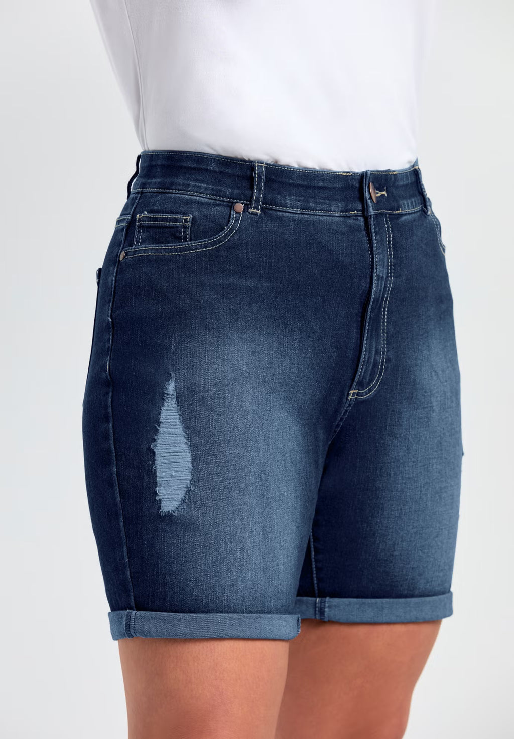 Short Gina Ripped Jeans