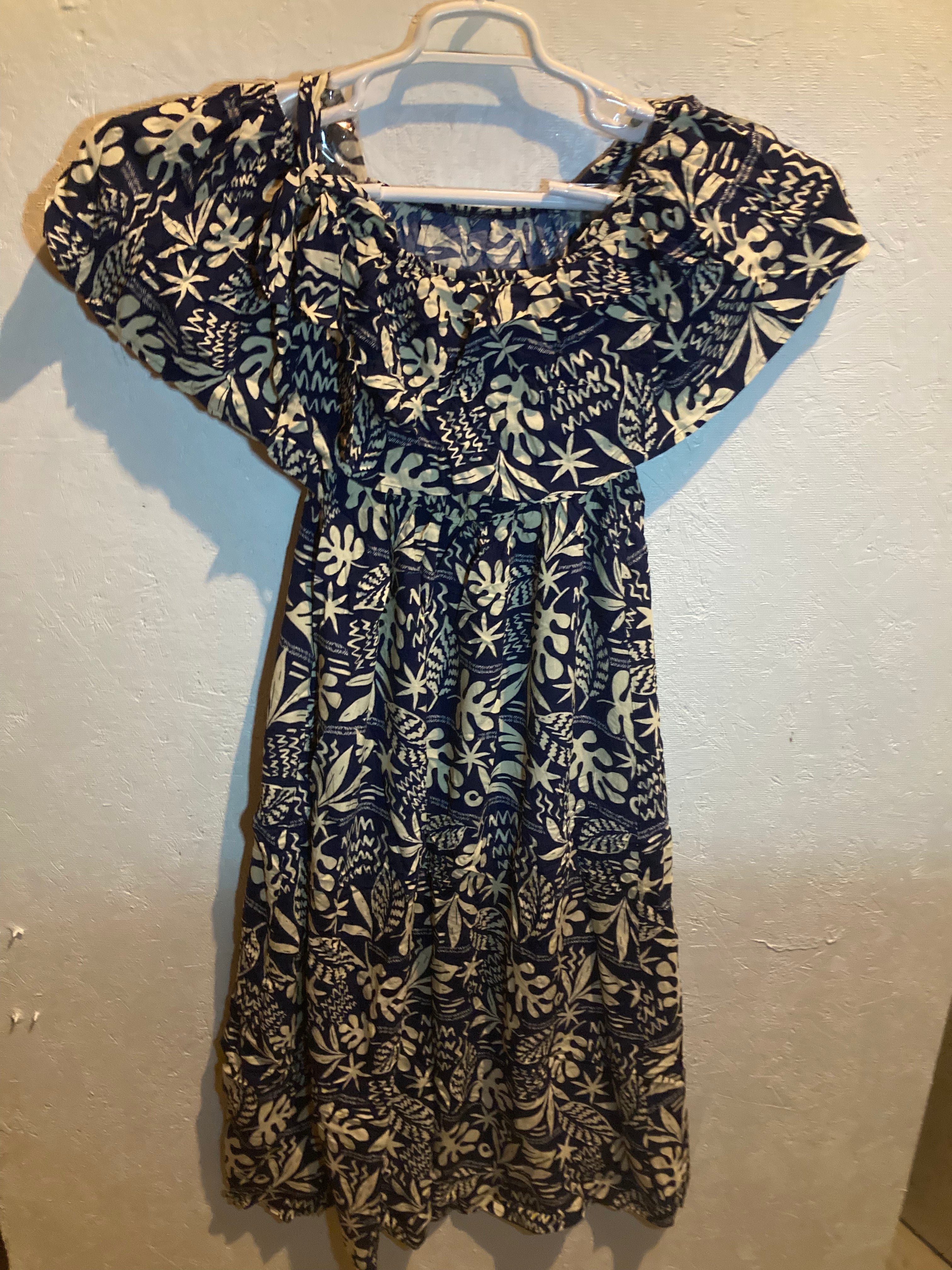 Maxi Oliver Print Dress