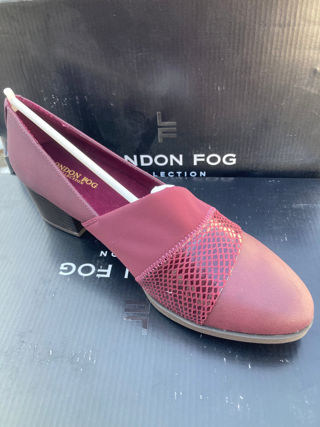 Burgundy London Fog Shoes