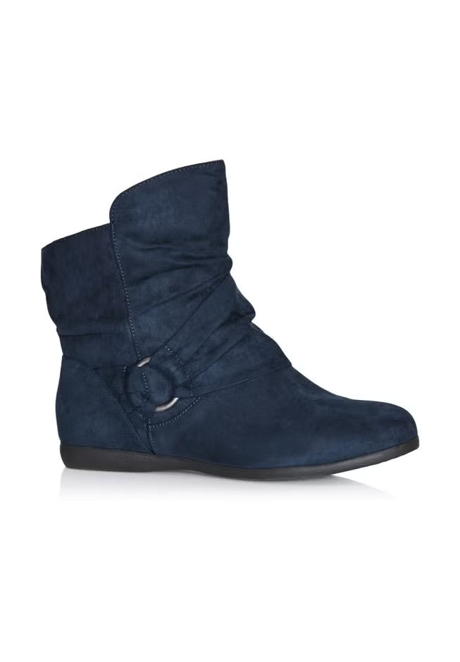 Blue Ankle Boots