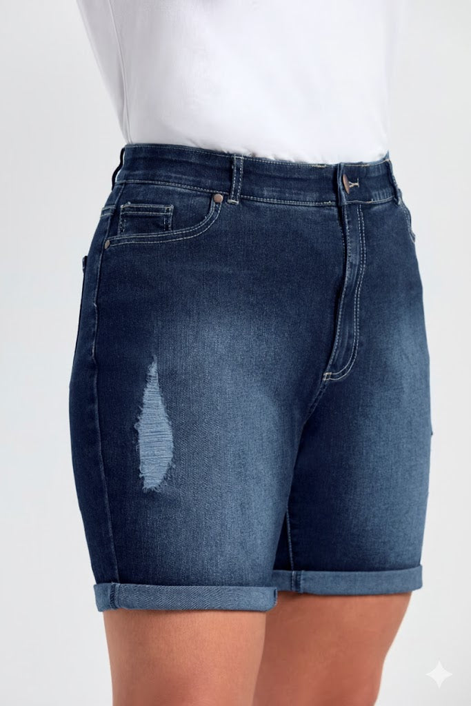 Short Gina Ripped Jeans